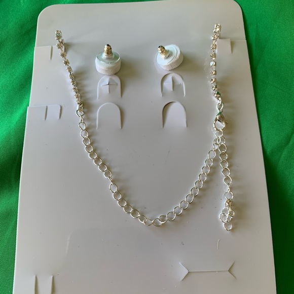 NEW Bling Earring & Necklace Set - Picture 4 of 6